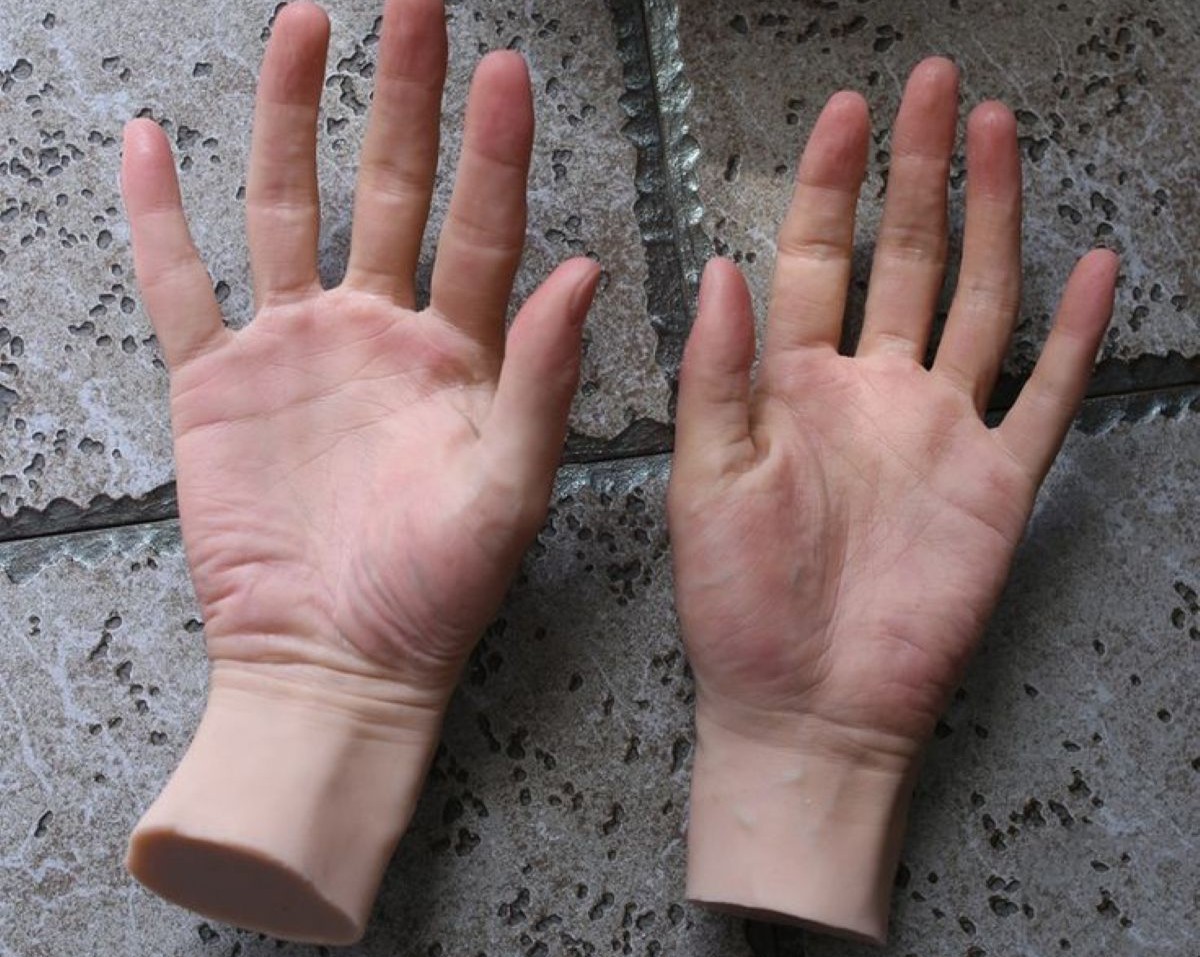 Silicone Hand and Finger